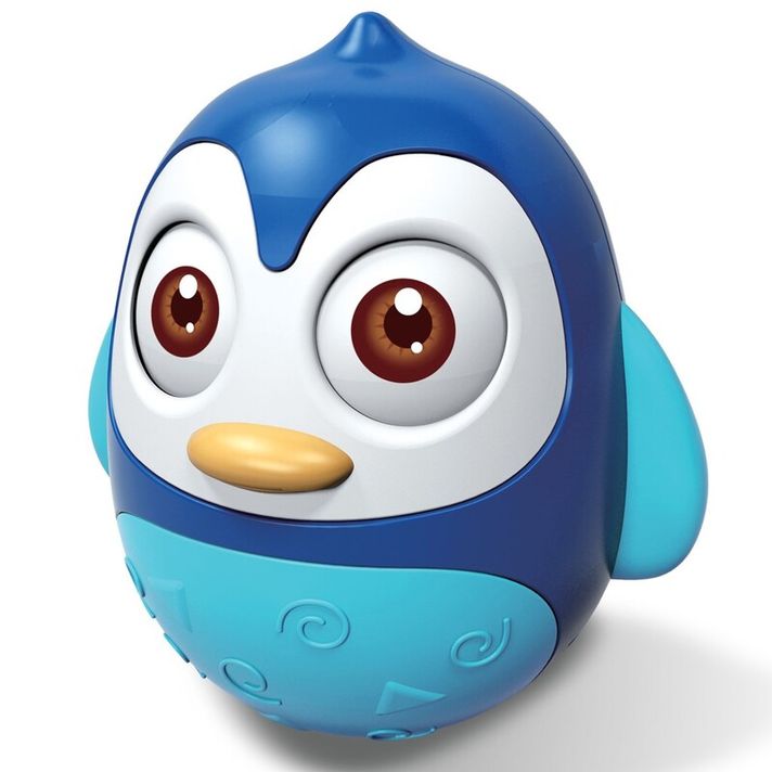 BAYO - Kývací hračka tučňák blue