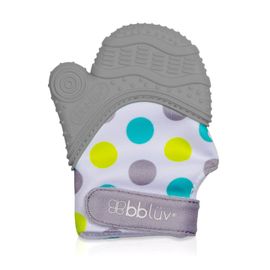 BBLÜV - Glüv Dětská kousací rukavice Grey