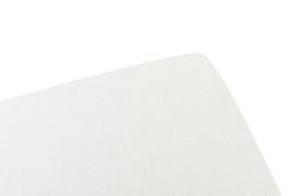 BOMIMI - Napínací prostěradlo na postýlku 120x60, bavlna, BÍLÁ