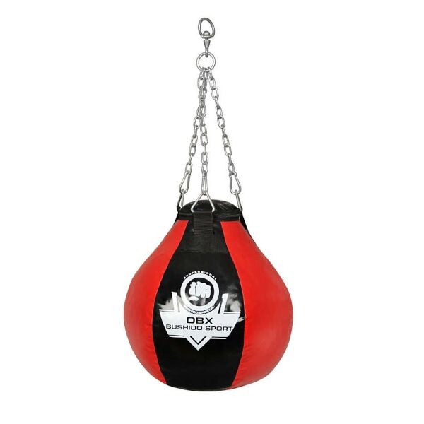 BUSHIDO - Boxovací hruška DBX SK15 černo-červená 15 kg