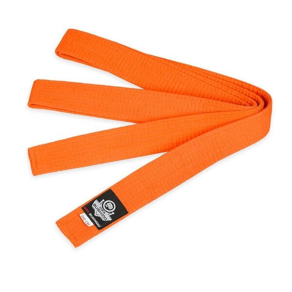 BUSHIDO - Oranžový pás ke kimonu DBX OBI, 260cm