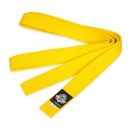 BUSHIDO - Žlutý pás ke kimonu DBX OBI, 240cm