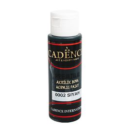 CADENCE - Akrylová barva CADENCE Premium, černá, 70 ml
