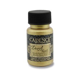 CADENCE - Textilná farba, metal. sýta zlatá, 50 ml