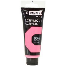 CAMPUS - SE akryl farba 100 ml Fluo Pink 654