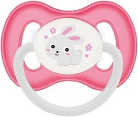 CANPOL BABIES - Cumlík kaučukový čerešnička 6-18m Bunny & Company - ružová