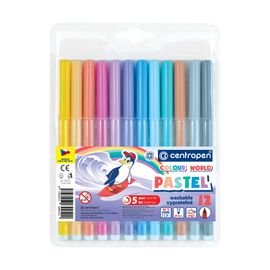 CENTROPEN - Fixy 7550 Colour World Pastel - sada 12 ks