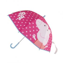 CERDÁ - Dětský deštník PEPPA PIG Pinkie Transparent, 2400000598