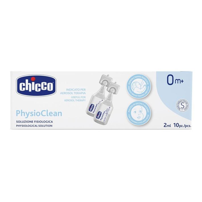 CHICCO - Roztok fyziologický do nosu 2 ml, 10 ampulek