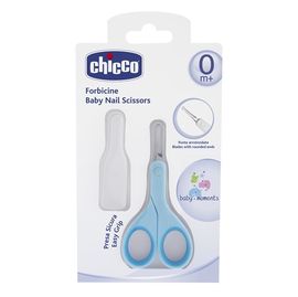 Chicco - Nůžky s kulatou špičkou - modrá