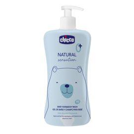 CHICCO - Šampon na vlasy a tělo Natural Sensation s aloe a heřmánkem 500ml, 0m+