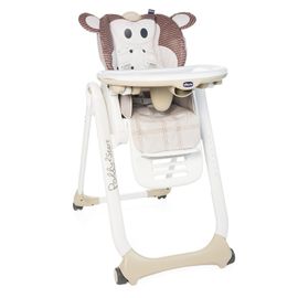 CHICCO - Židlička jídelní Polly 2 Start - Monkey