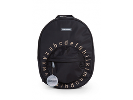 CHILDHOME - Dětský batoh Kids School Backpack Black Gold