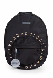 CHILDHOME - Dětský batoh Kids School Backpack Black Gold