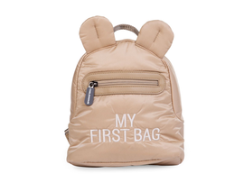 CHILDHOME - Dětský batoh My First Bag Puffered Beige