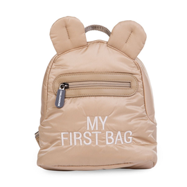 CHILDHOME - Dětský batoh My First Bag Puffered Beige