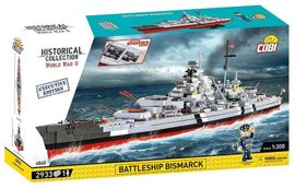 COBI - 4840 II WW Battleship Bismarck, 1:300, 2933k, 1f, EXECUTIVE EDITION
