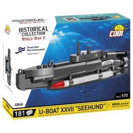 COBI - Cobi II WW U-boat XXVII Seehund, 1:72, 181 k
