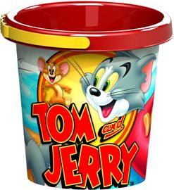 DEMA-STIL - Kyblík do písku Tom a Jerry 14cm