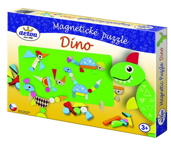 DETOA - Magnetické Puzzle Dino