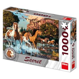 DINO - Koně 1000 dílků secret collection