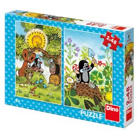 DINO - Krtek 2X48 Puzzle Nové