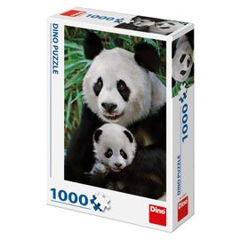 DINO - Pandí rodinka 1000 dílků