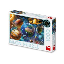 DINO - Planety 1000 Neon Puzzle