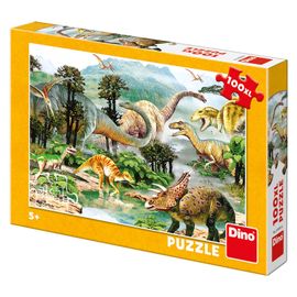 DINO - Život dinosaurů 100 dílků XL