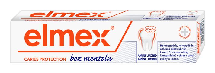 ELMEX - Bezmentolová zubní pasta 75ml