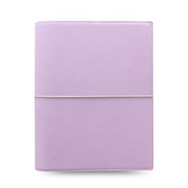 FILOFAX - Diář A5 Domino Soft - pastelově fialový