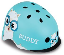 GLOBBER - Dětská helma Elite Lights Sky Blue Buddy XS / S