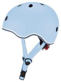 GLOBBER - Dětská helma Go Up Lights Pastel Blue XXS / XS