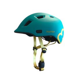 HAMAX - Cyklohelma Thundercap Turquoise/Yellow 52-57