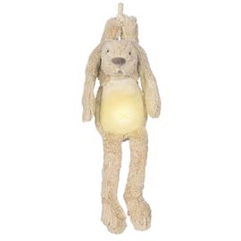 HAPPY HORSE - hudební králíček Richie se světýlkem - béžový 
velikost: 34 cm