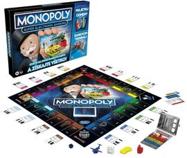 HASBRO - Monopoly Super elektronické bankovnictví SK