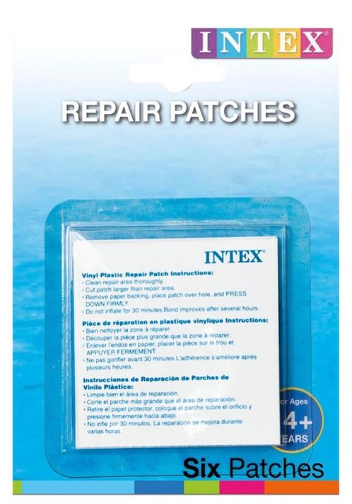 INTEX - Samolepící záplaty 6x6cm / 6ks