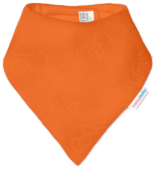 IVEMA BABY - Fleesová šátek na krk - oranžová