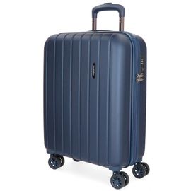 JOUMMA BAGS - ABS Cestovní kufr MOVEM Wood Navy blue / Tmavě modrý, 55x40x20cm, 38L, 5319164 (small)