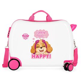 JOUMMA BAGS - Dětský cestovní kufr na kolečkách / odrážedlo PAW PATROL Blanco, 38L, 2199828