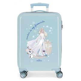 JOUMMA BAGS - Luxusní dětský ABS cestovní kufr DISNEY FROZEN Winter, 55x38x20cm, 34L, 2311421