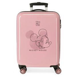 JOUMMA BAGS - Luxusní dětský ABS cestovní kufr MICKEY MOUSE Outline, 55x38x20cm, 34L, 3471721