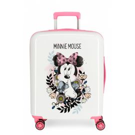JOUMMA BAGS - Luxusní dětský ABS cestovní kufr MINNIE MOUSE Flores, 55x40x20cm, 38L, 3668764