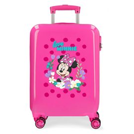 JOUMMA BAGS - Luxusní dětský ABS cestovní kufr MINNIE MOUSE Golden Days, 55x38x20cm, 34L, 2271722