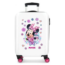 JOUMMA BAGS - Luxusní dětský ABS cestovní kufr MINNIE MOUSE Helpers, 55x38x20cm, 34L, 4571163