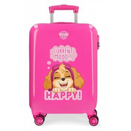 JOUMMA BAGS - Luxusní dětský ABS cestovní kufr PAW PATROL Pink, 55x38x20cm, 34L, 2191723