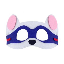 JUNIOR - Maska na obličej Pes (superhrdina) 18 x 12 cm