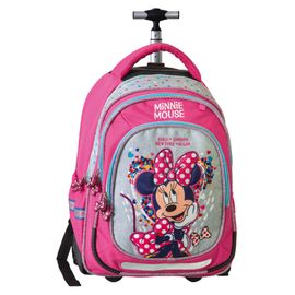 JUNIOR-ST - \r\nŠkolní batoh na kolečkách Smart Trolley Minnie Mouse, Fashion