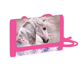 KARTON PP - Dětská textilní peněženka kůň romantic