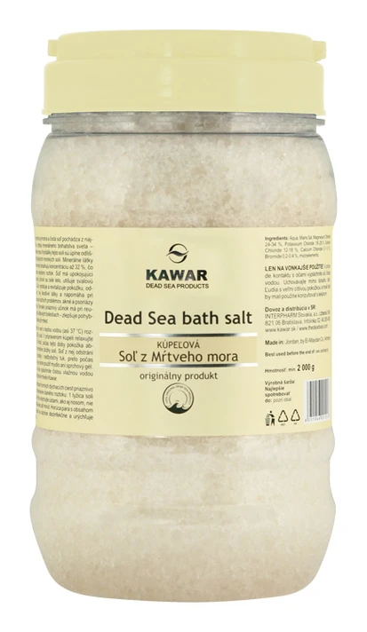 Kawar - Koupelová sůl z Mrtvého moře 2000g